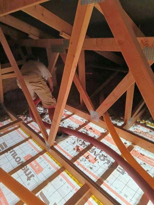 Celuloza Thermofloc ocieplanie wdmuchiwanie izolacji