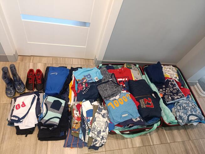 Paka ubrań dla chłopca 104-140