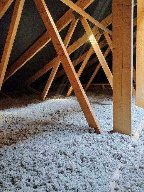 Celuloza Thermofloc ocieplanie wdmuchiwanie izolacji