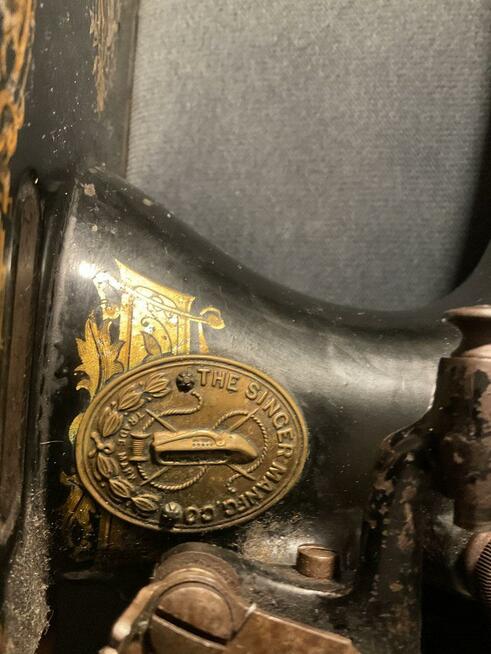 Przedwojenna maszyna do szycia Singer- rarytas kolekcjonersk