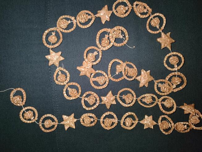 Ozdoby Świąteczne / Słomkowe ozdoby na choinkę