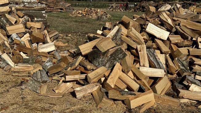 Drewno na opał BRZOZA do kominka ładnie przesuszona TANIO