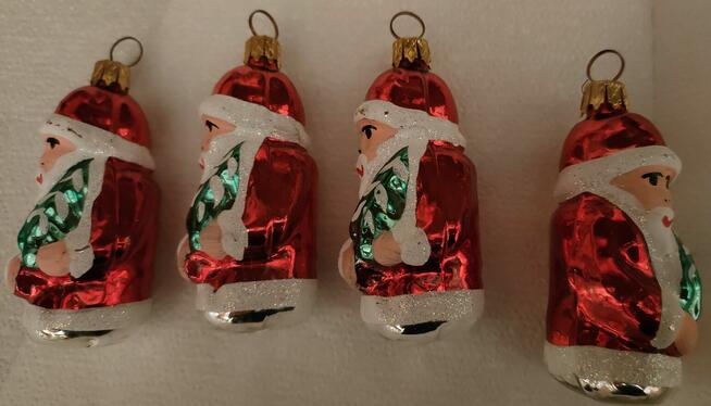 Ozdoby Świąteczne / łańcuchy na choinkę, mikołaje