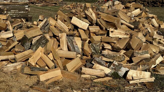 Drewno na opał BRZOZA do kominka ładnie przesuszona TANIO