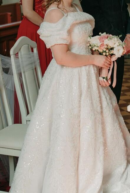 Suknia ślubna księżniczka