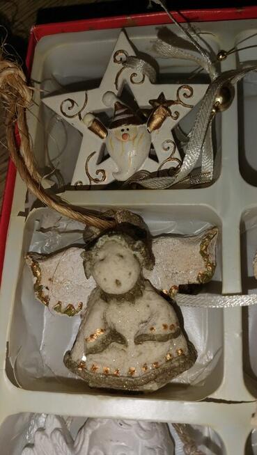 Ozdoby na choinkę , aniołki na święta