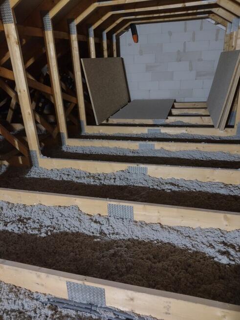 Celuloza Thermofloc ocieplanie wdmuchiwanie izolacji