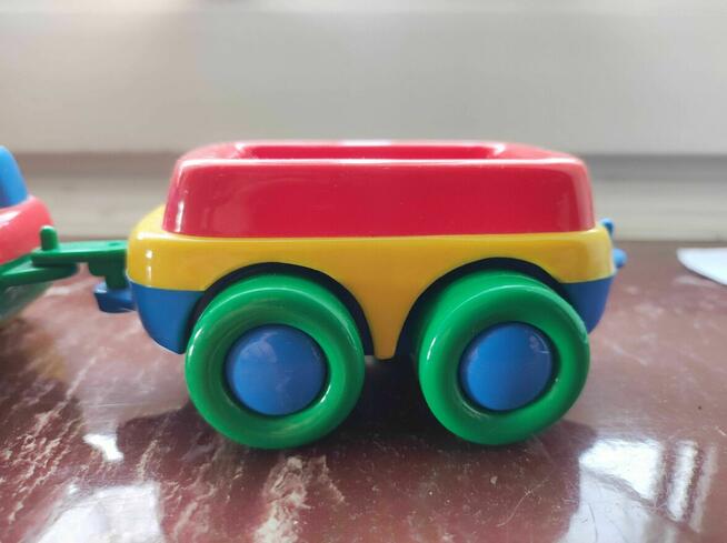 Pociąg jackpot lokomotywa + 2 wagoniki łączone zabawka