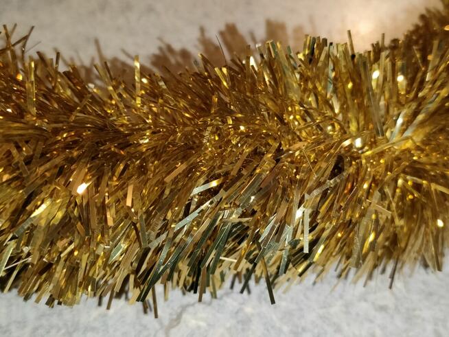 Ozdoby Świąteczne / łańcuchy na choinkę, mikołaje