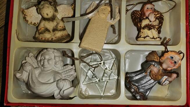 Ozdoby na choinkę , aniołki na święta