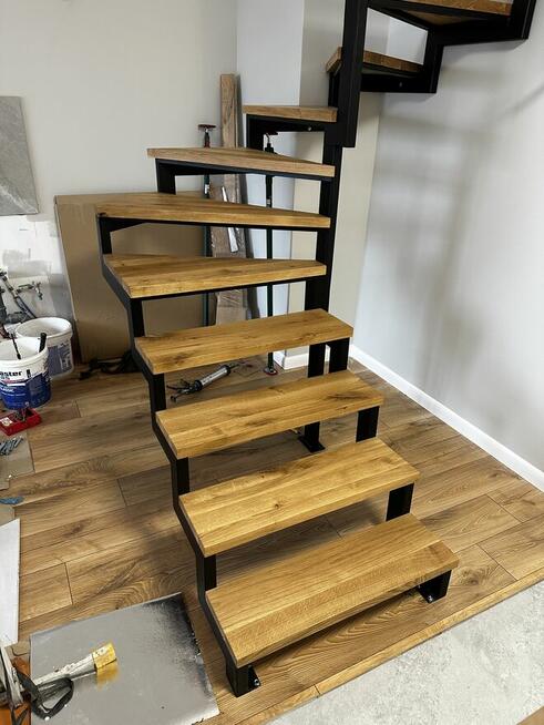 Schody Białystok trepy zabiegi stopnie dębowe drewniane buk