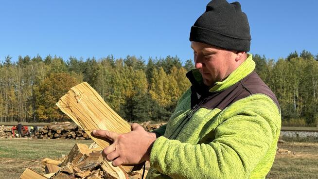 Drewno na opał BRZOZA do kominka ładnie przesuszona TANIO
