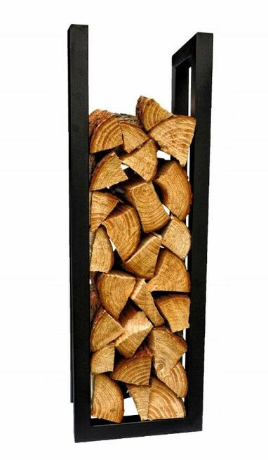 Stojak na drewno kominkowe loft kosz opałowe