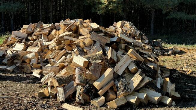 Drewno na opał BRZOZA do kominka ładnie przesuszona TANIO