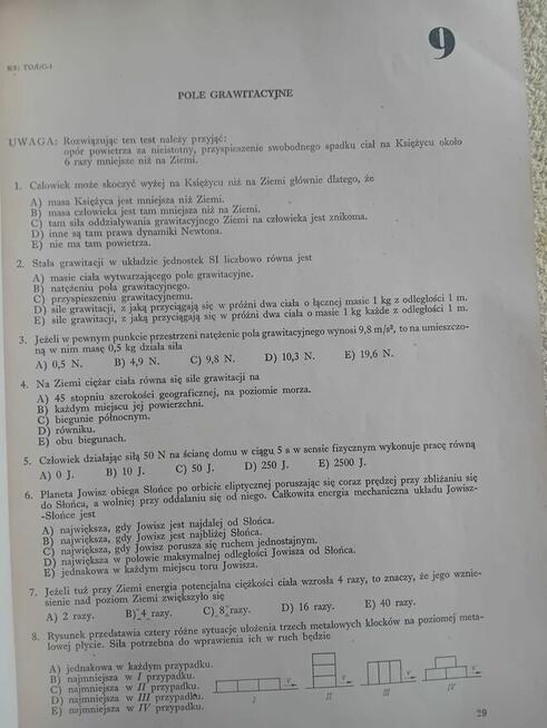 Seria testów z fizyki, H.Kaczorek Z.Słówko