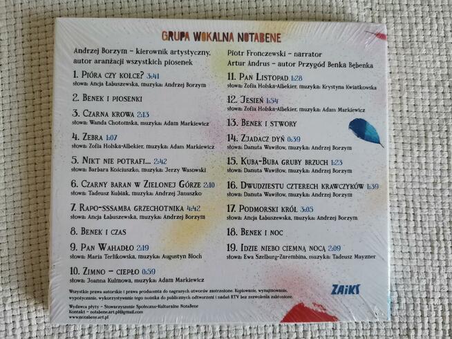 Pióra czy Kolce ,,Grupa Wokalna Notabene,,