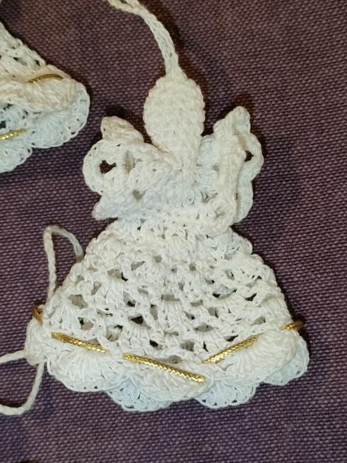 Ozdoby Świąteczne ,szydełkowe ozdoby