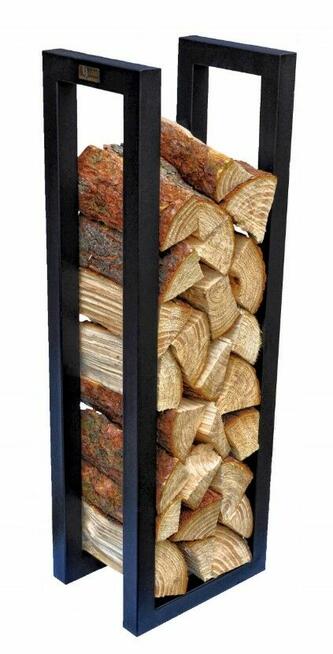 Stojak na drewno kominkowe loft kosz opałowe