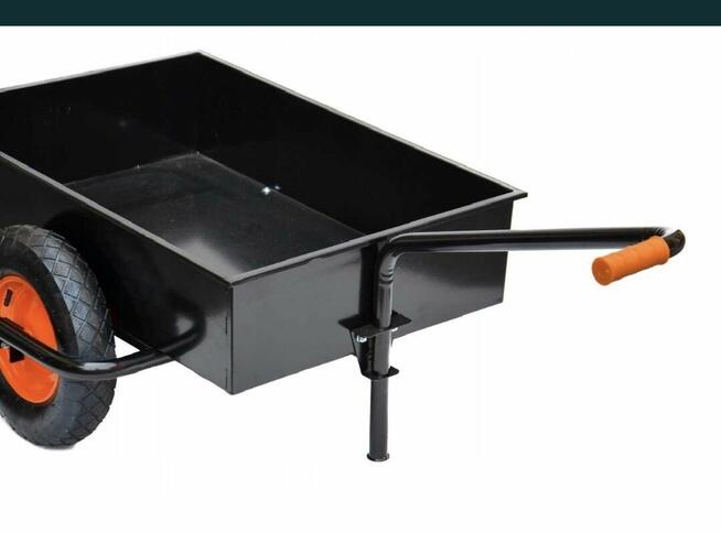 Wózek ogrodowy metalowy