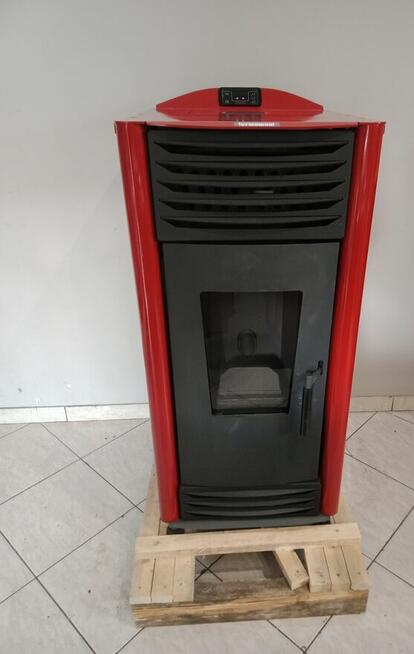 HELENA piec kominkowy, kominek na pellet 8 kW. - kremowy