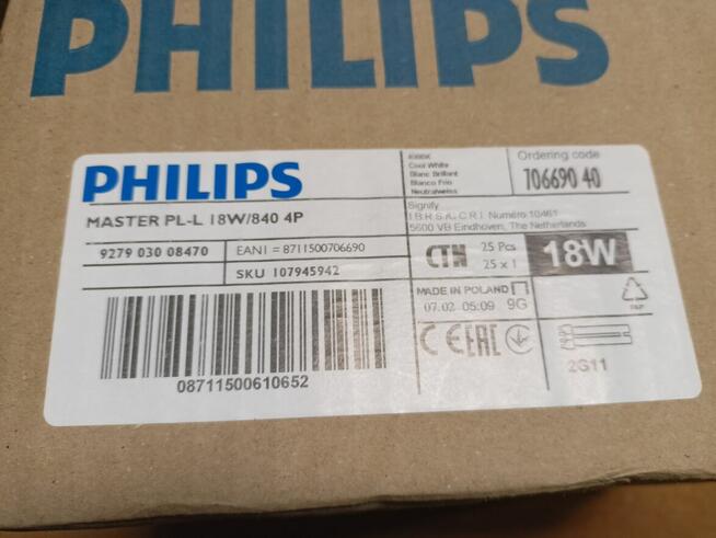 Świetlówka Philips master
