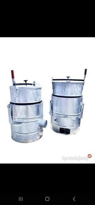 Parnik węglowy cały ocynkowany 60/100/160 litrów