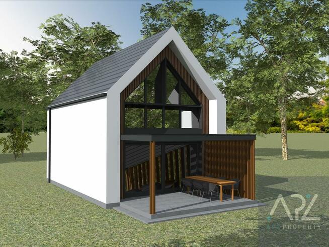 Działka inwestycyjna Mrzeżyno gm. Trzebiatów, Letniskowa