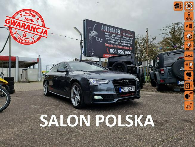 Audi A5 2.0 TFSI 211 KM, Automat, Łopatki, S-line, Led, Quattro, Bluetooth