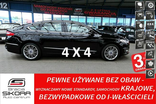 Ford Mondeo 3 Lata GWARANCJI 1wł Kraj Bezwypadkowy 2.0d 180KM 4WD VIGNALE FV23%