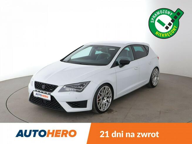 Seat Leon 280KM, full LED, navi, klima ato, czujniki parkowania