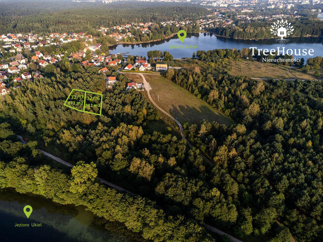 Działka budowlana w Olsztynie - blisko jez. Ukiel