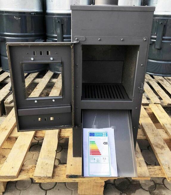 Piec kominek wolnostojący CEZAR 8kW Z NORMAMI UE! GWARANCJA