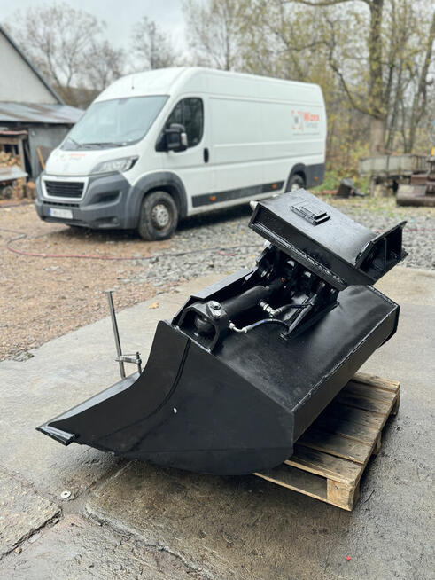 Łyżka skarpowa hydrauliczna 140cm 8,5-11t MECALAC