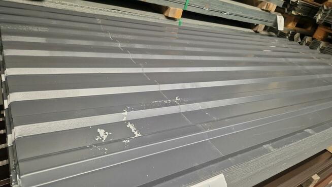 Tania blacha grafit połysk - 2 gatunek - od ręki