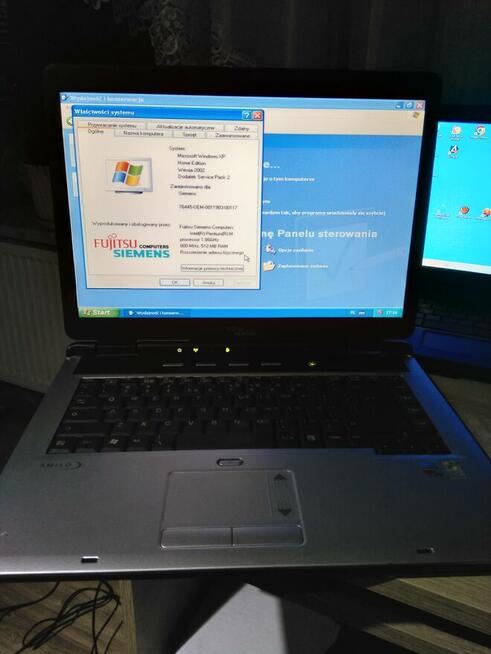 Laptop Fujitsu Siemens diagnostyka aut vcds itp.