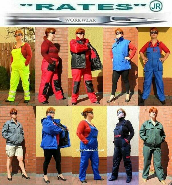 Odzież robocza firmy Rates.Garwolin https://rates.pl