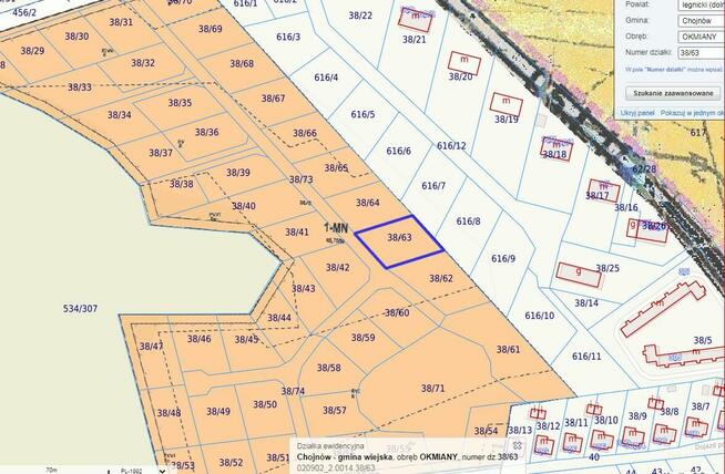 Okmiany - malownicza działka budowlana na wzniesienu
