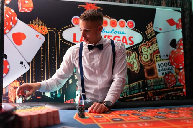 Mobilne Kasyno atrakcja wesele zabawa w kasyno Event wieczór