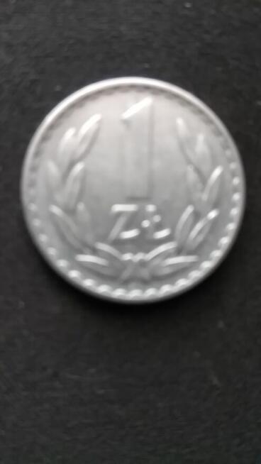 3. PRL 1 zł. z 1975 r. bez znaku menniczego