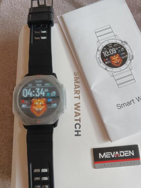 Inteligentny sportowy SmartWatch Mevaden NX9 1.39 Ekran HD
