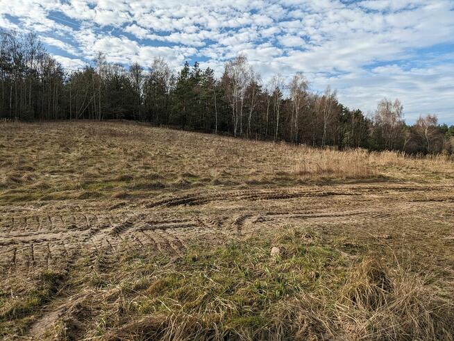 Okmiany - malownicza działka budowlana na wzniesienu