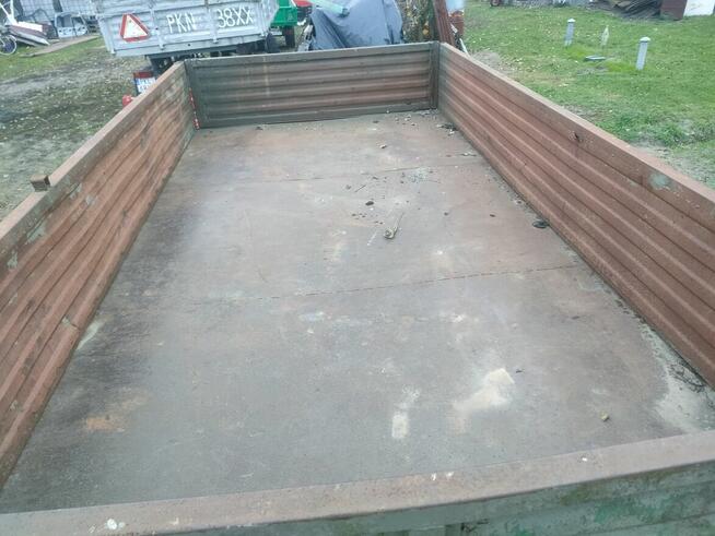 Przyczepa rolnicza D 44 B sprawna 3.5 T