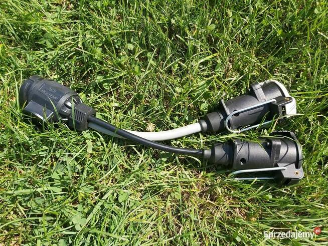 Przejściówka adapter 13 pin na 2x7 do przyczepy kempingowej