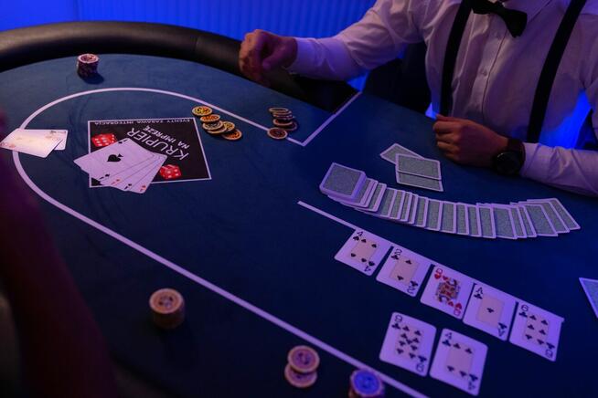 Mobilne Kasyno atrakcja wesele zabawa w kasyno Event wieczór