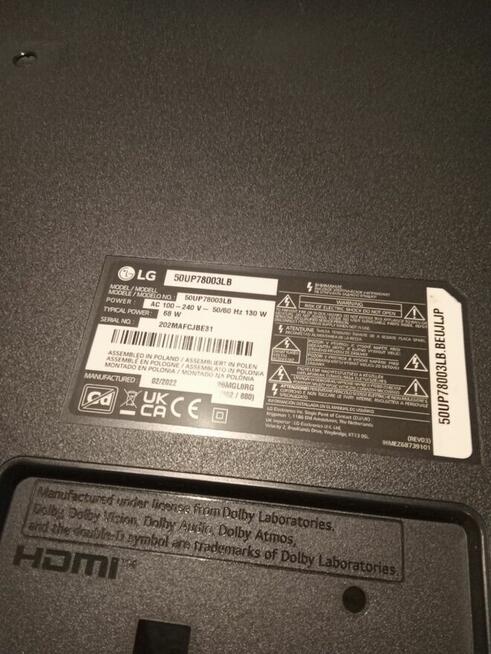 Sprzedam Stopke Telewizora Lg 50 Calowego Okazja Polecam