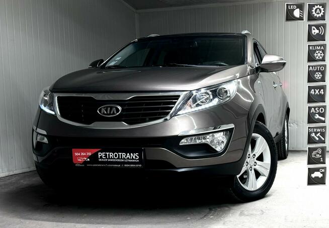 Kia Sportage 2.0 / 136KM LED 4X4 Automat  Kamera Tempomat Alufelgi Hak