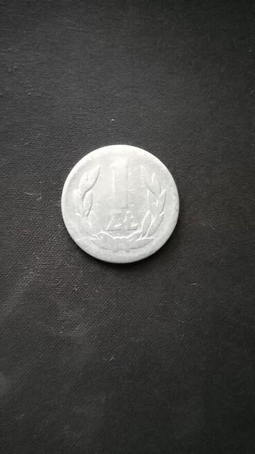 2. PRL 1 zł. z 1949 r. bez znaku menniczego