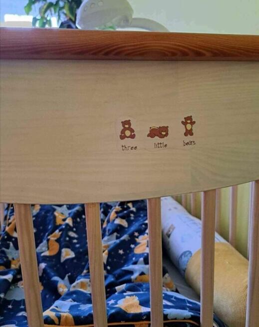 Łóżeczko dziecięce drewex