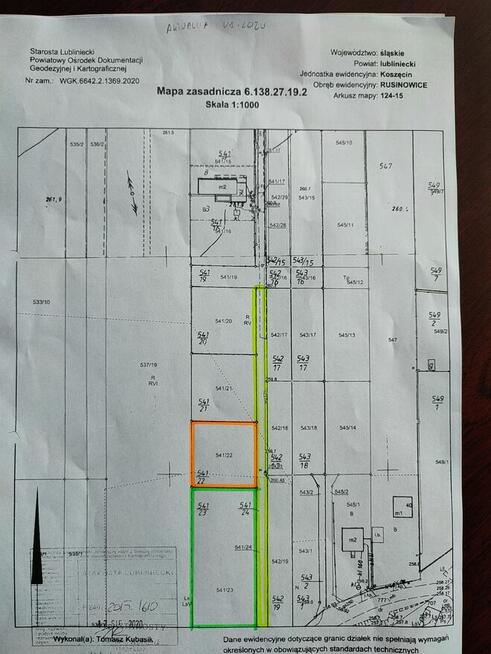 sprzedam działkę budowlaną z lasem