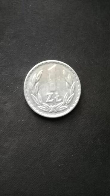 4. PRL 1 zł. z 1976 r. bez znaku menniczego